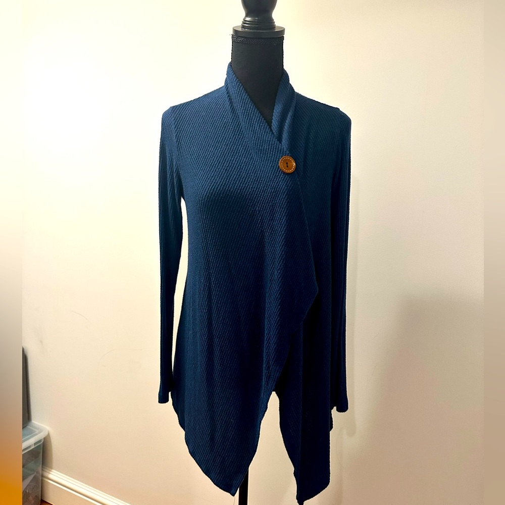 Bobeau Drapey Cardigan